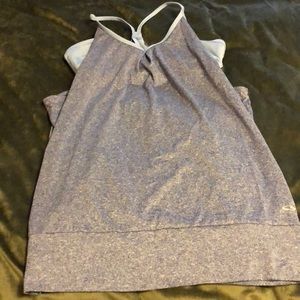 NWOT Champion workout tank with attached sport bra